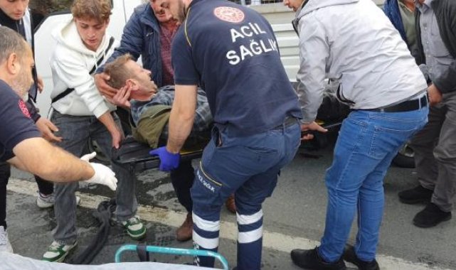 Kamyonete silahlı saldırıda yaralandı