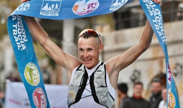 Kapadokya'daki Salomon Ultra Trail'in 10'uncu yılında parkur rekoru geldi