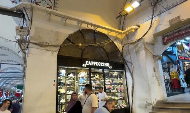 Kapalıçarşı'daki gizli tehlike