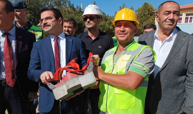 Karaadilli Lisesi'nin temeli atıldı