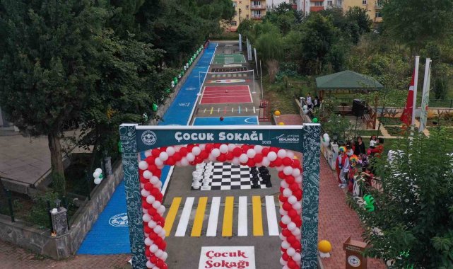 Karadeniz'in ilk 'Çocuk Sokağı' Giresun'da açıldı