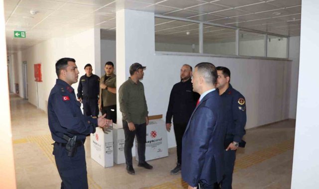Karakol inşaatında sona yaklaşıldı