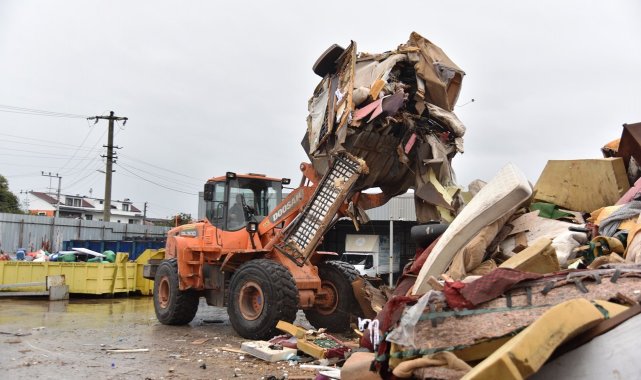 Kartepe'de bir ayda 50 ton atık toplandı
