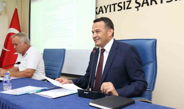 Kaş Belediyesi, ekim ayı meclis toplantısı yapıldı