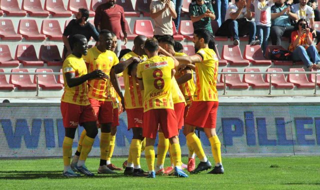 Kayserispor 3.galibiyetini aldı