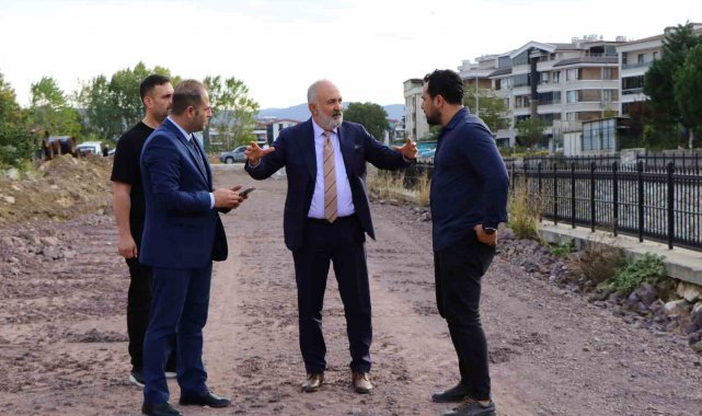 Kazımiye Deresi yürüyüş yolu çalışmaları devam ediyor