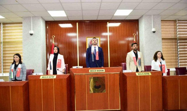 Kestel Belediyesi Meclisi'nden ortak 'Filistin' bildirisi