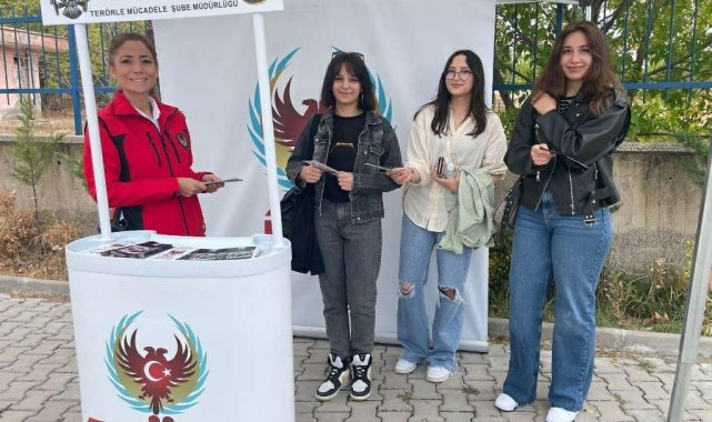 Kırıkkale'de öğrenciler terör konusunda bilgilendirildi