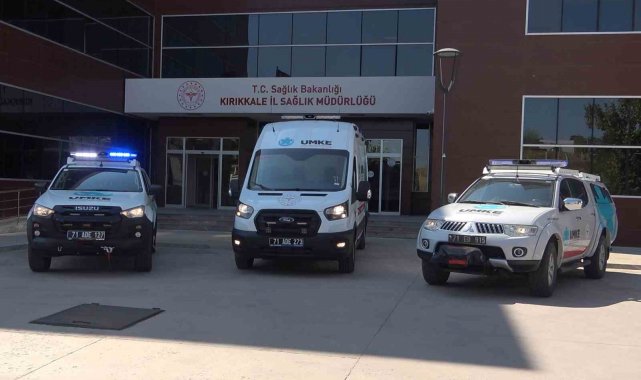 Kırıkkale'ye tam donanımlı iki adet UMKE aracı tahsis edildi