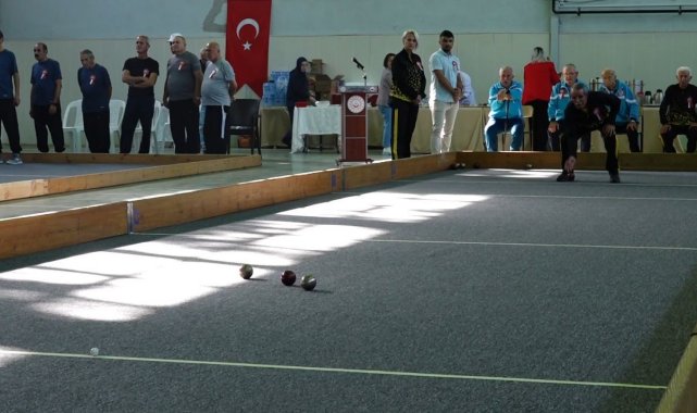 Kırklareli'nde bocce turnuvası yapıldı