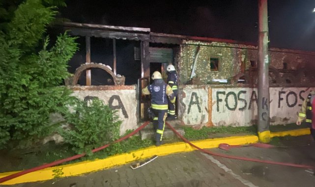Kocaeli'de restoranda çıkan yangın söndürüldü