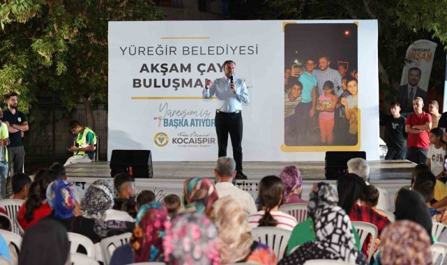 Kocaispir: "Yüreğir'de her noktaya eşit hizmet"