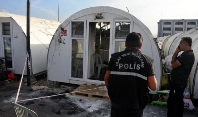 Konteyner kentte, akıma kapılıp öldü