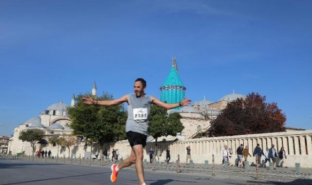 Konya'da yarı maraton heyecanı yaşandı