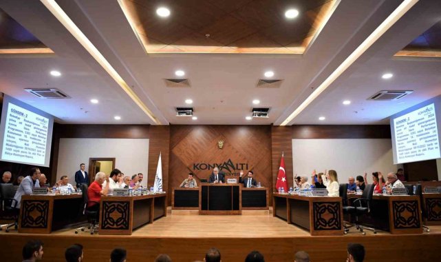 Konyaaltı'nın 2024 bütçesi, 2 milyar 100 milyon olarak belirlendi