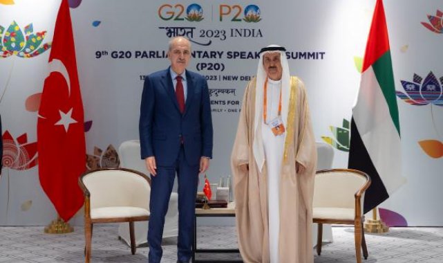 Kurtulmuş, BAE Federal Konsey Başkanı ile görüştü