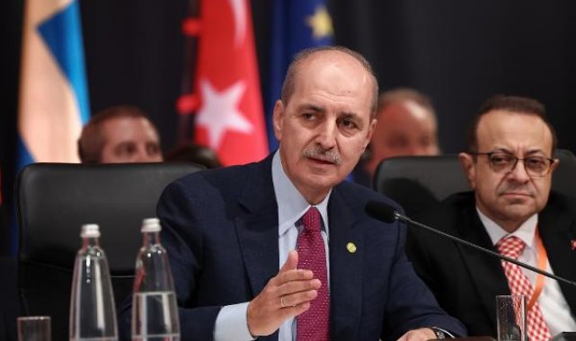 Kurtulmuş, Kırım Platformu Parlamenter Zirvesi'nde konuştu