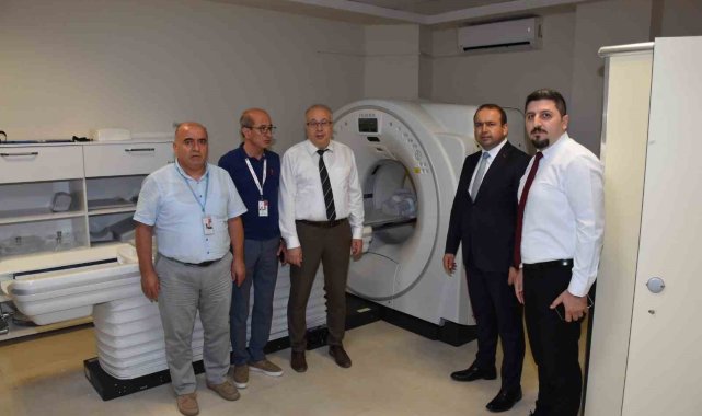 Kuşadası Devlet Hastanesi'nde Yeni Tomografi Cihazı hizmete girdi
