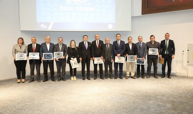 Kütahya'da EGEP çerçevesinde başarılı çalışmalar gerçekleştiren okullar ödüllendirildi