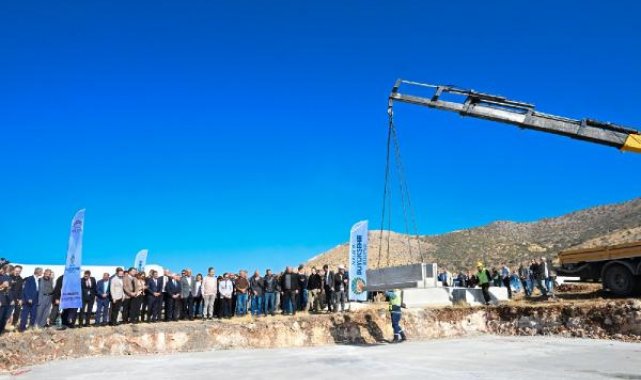 Malatya'da, 'Yeşil İyileşme' projesi ile tasarlanan 'Onarıcı Köy'ün temeli atıldı