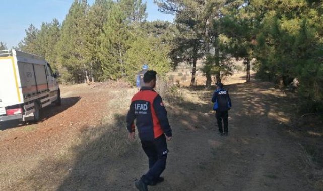 Mantar toplamak için gittiği ormanda kayboldu