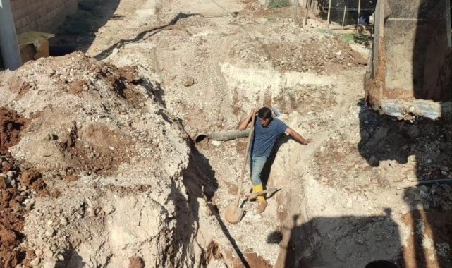 Mardin'de bir mahallede daha altyapı çalışması tamamlandı