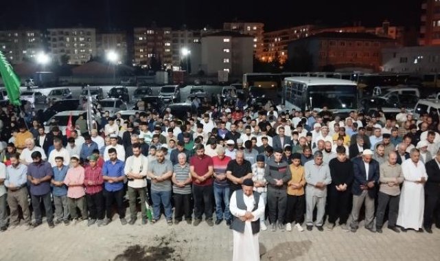 Mardin'de Filistinliler için dua edildi, gıyabi cenaze namazı kılındı