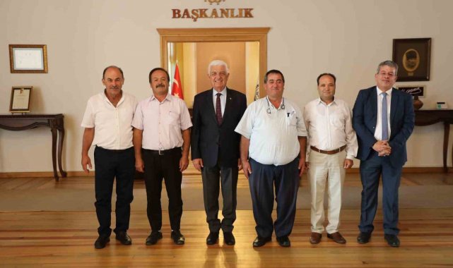 Marmarisli muhtarlardan Başkan Gürün'e 'Su' teşekkürü