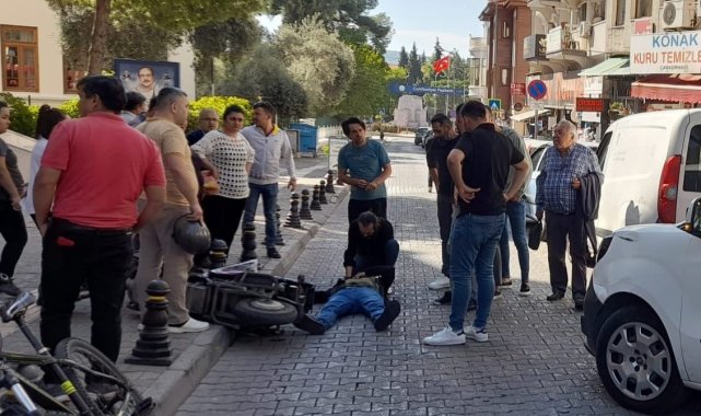 Menteşe'de trafik kazası: 1 yaralı