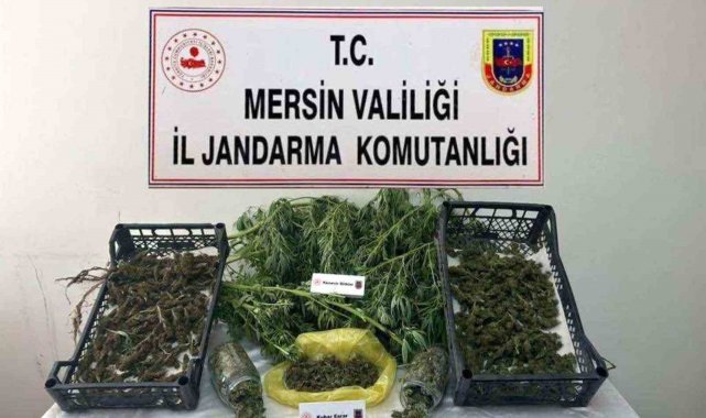 Mersin'de uyuşturucu operasyonu: 3 gözaltı
