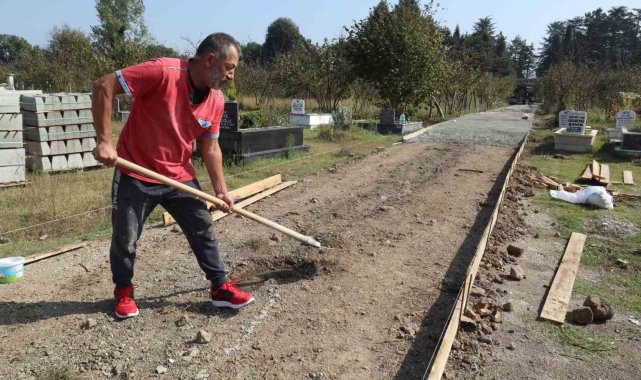 Mezarlığa giriş artık daha kolay olacak
