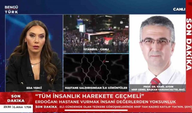 MHP'li Kamil Aydın, canlı yayın konuğu olarak katıldığı haber programında tüm Türkiye'yi ağlattı