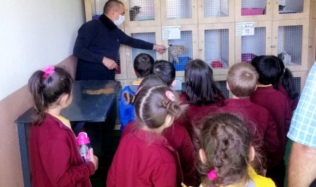 Minikler can dostlarıyla vakit geçirdi