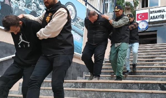 Motosiklet hırsızları yakalandı