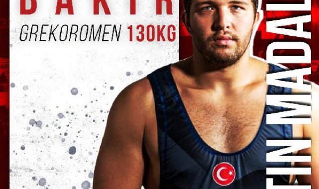 Muhammet Hamza Bakır, U23 Dünya Güreş Şampiyonası'nda altın madalya kazandı