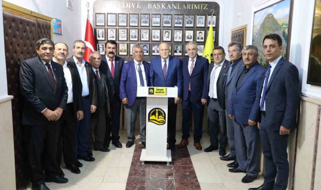 Muhtarlardan Başkan Pekmezci'ye ziyaret