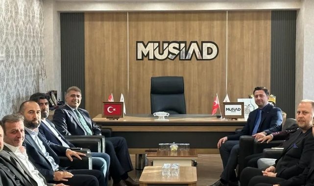 MÜSİAD Düzce yönetimi Vali Aslan'ı ağırladı
