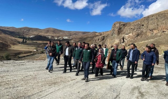 Narman Şehitler Barajı'nın yapımı sürüyor