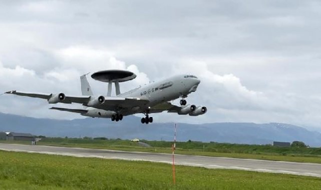 NATO, Litvanya'ya gözetim uçakları yolluyor