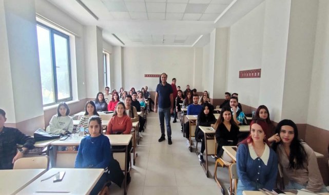 Öğrenciler çevrim içi ders ile turizm sektörü anlatıldı