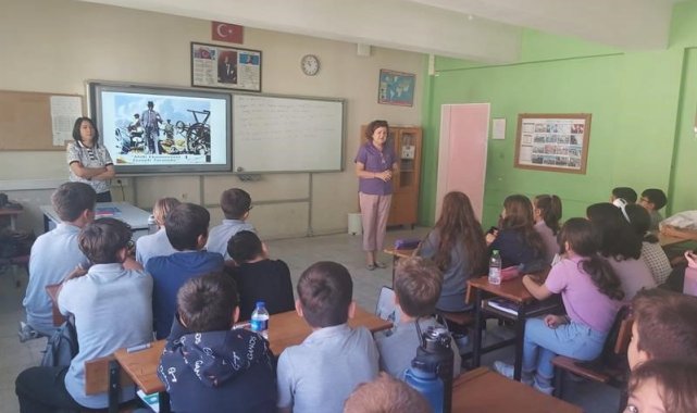 Öğrencilere 'organik tarım' eğitimi verildi
