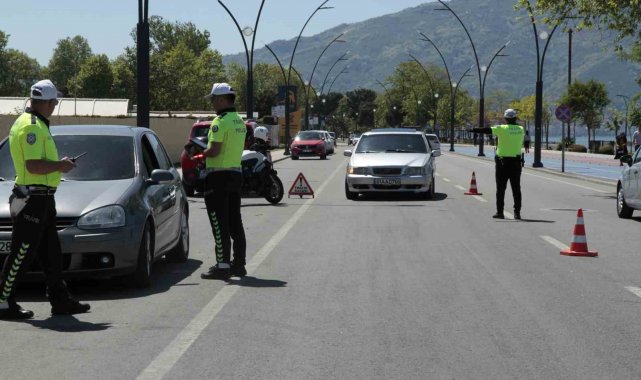 Ordu'da bir haftada 15 bin araç denetlendi
