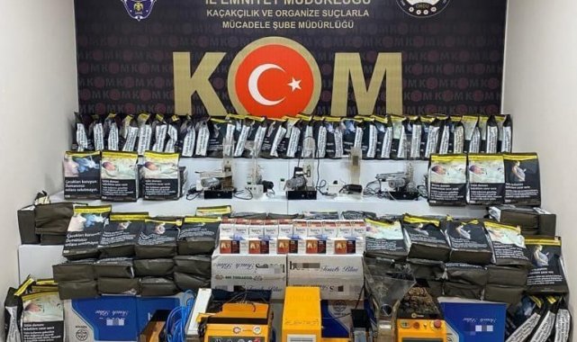 Ordu'da kaçakçılık operasyonları