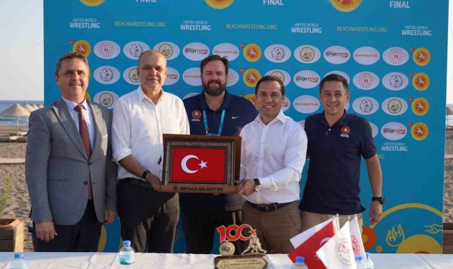 Ortaca'da plaj güreşi finali başlıyor