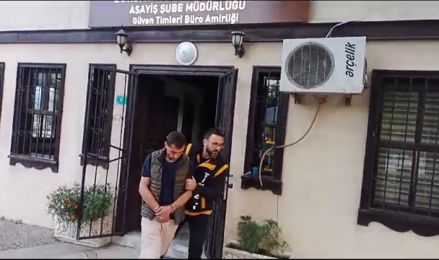 Oto faresi kamerada...Bursa polisi o şüpheliyi adım adım takip etti