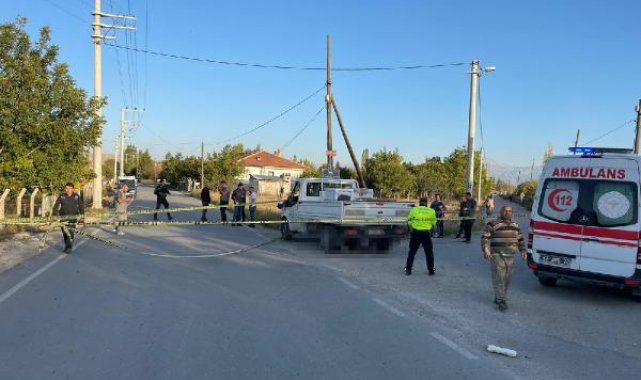 Otomobilin arkadan çarptığı bisikletli öldü