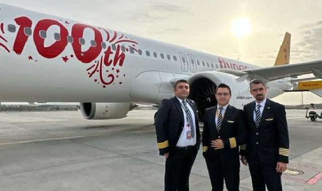 Pegasus'tan 100'üncü yıl özel uçuşu