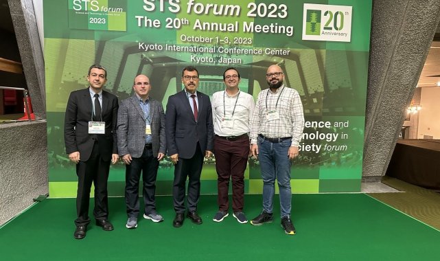 Prof. Dr. Mutlugün, Japonya'daki Toplumda Bilim ve Teknoloji Forumu'na katıldı