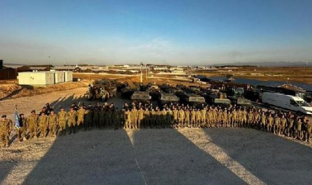 Romanya'dan 130 asker, KFOR güçlerine katıldı