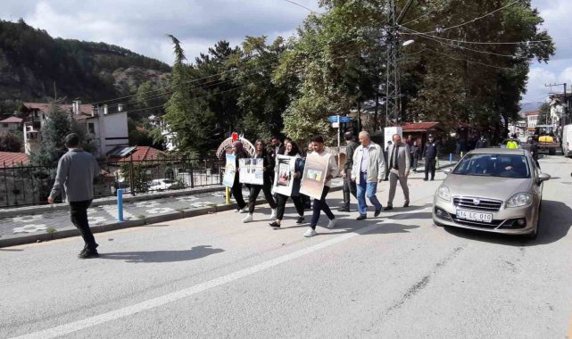 Sağlık için yürüdüler